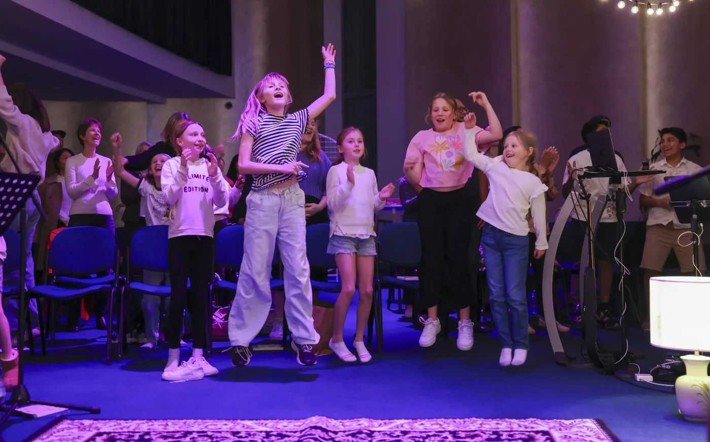Kids enjoying activities at Northside Church