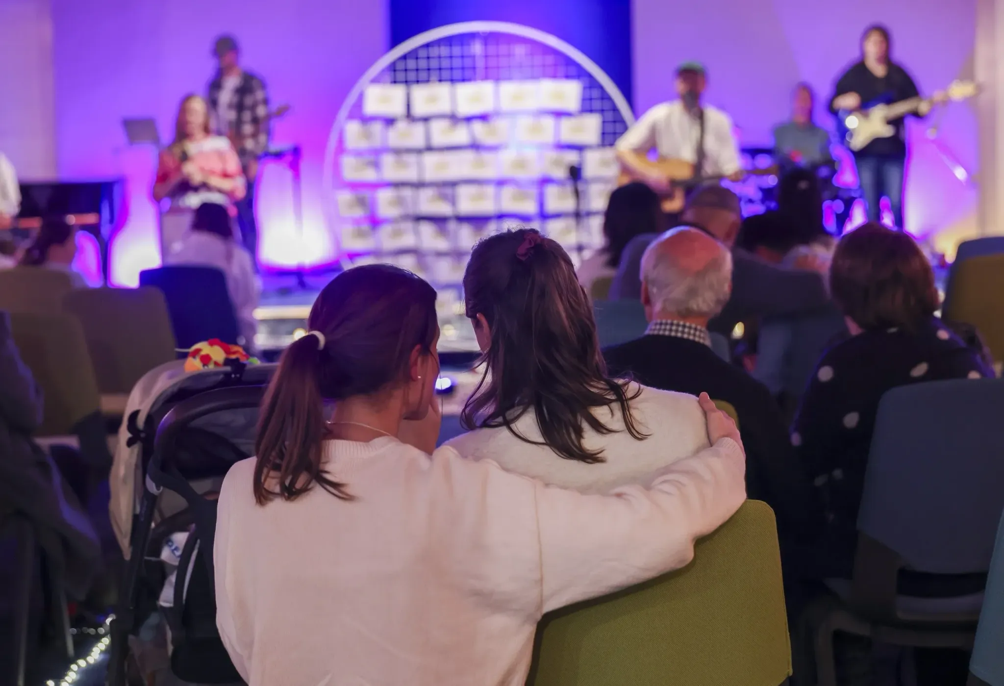 People worshipping together at Northside Church